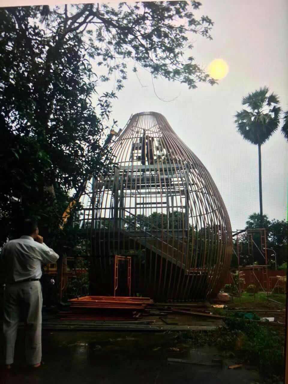 緬甸鳥籠別墅及仿真樹屋 緬甸鳥籠別墅及仿真樹屋