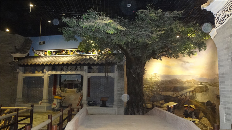 佛山南海石景宜博物館仿真榕樹(shù)