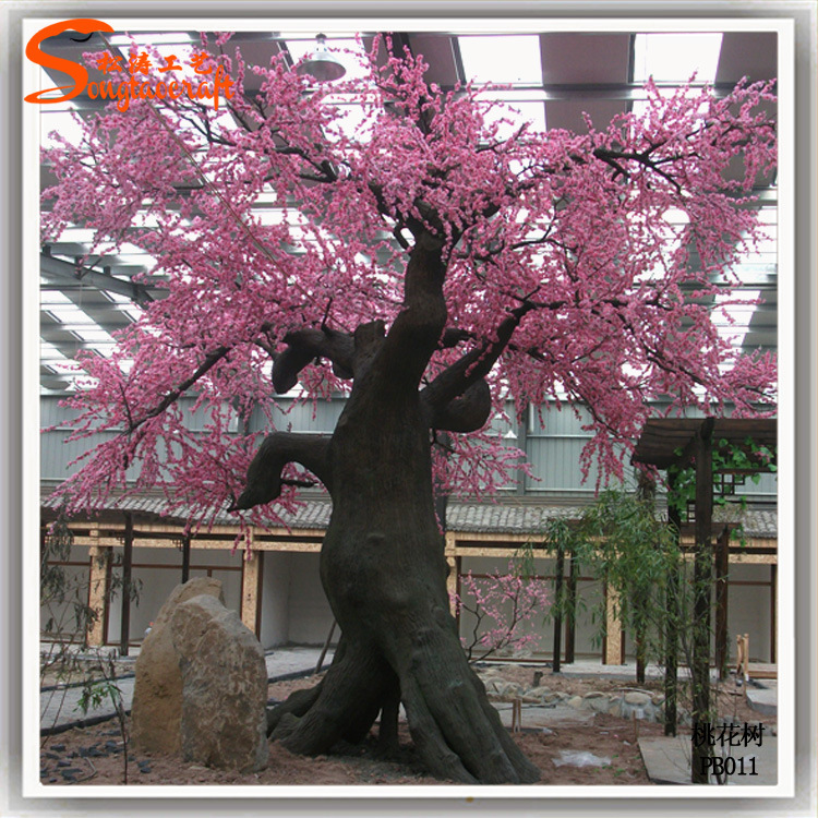 仿真桃花樹如何安裝？