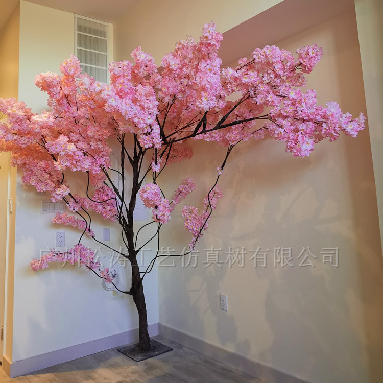 仿真櫻花樹的制作過程
