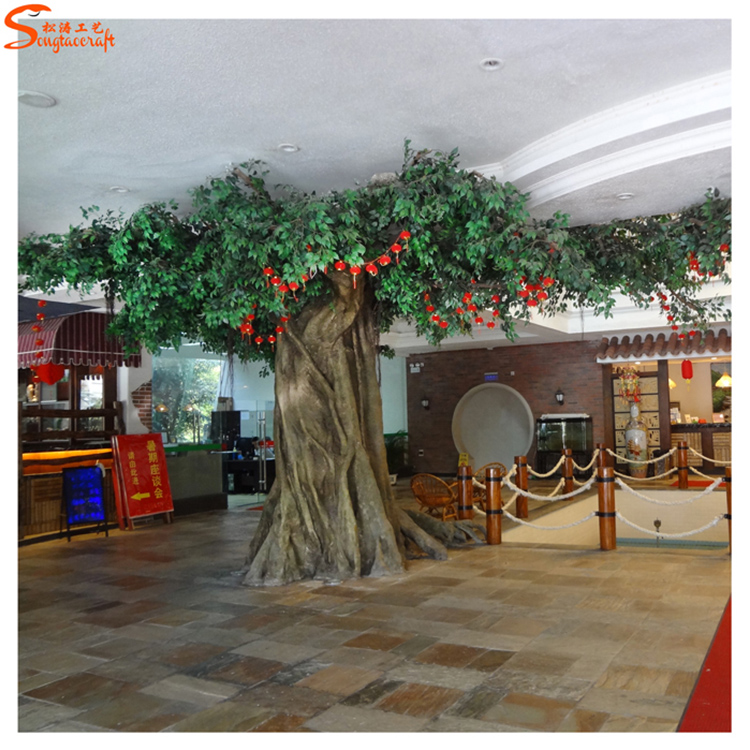 松濤仿真樹包柱子樹是怎么做的