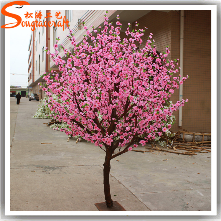 仿真桃花樹的制作方法 仿真桃花樹的制作方法