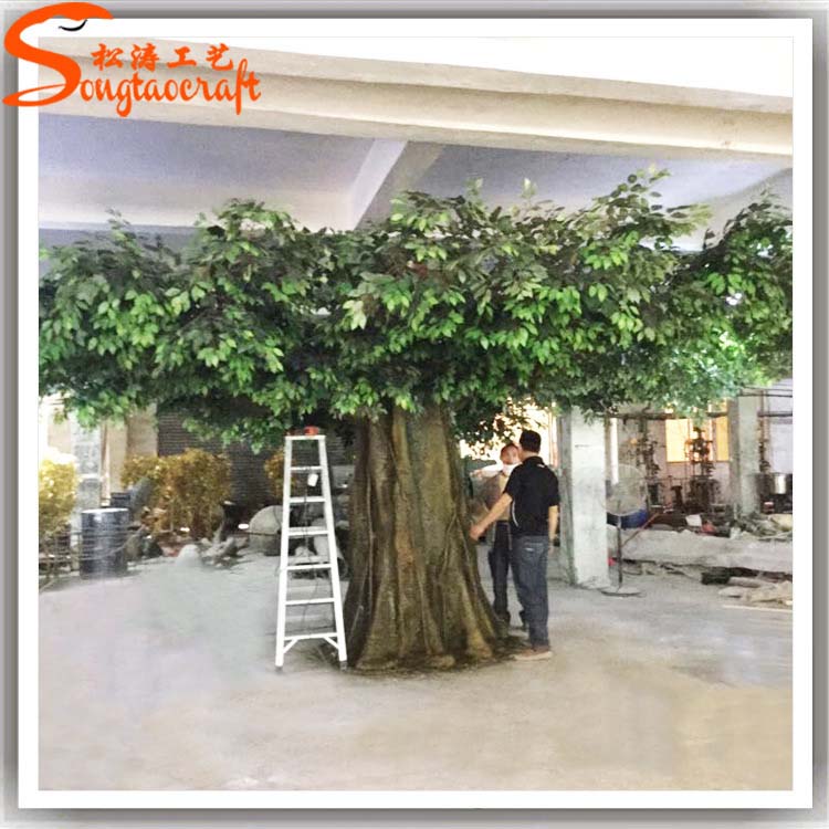 巧奪天工的松濤仿真榕樹是怎樣制成的