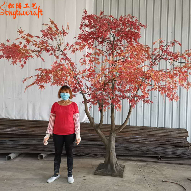室內(nèi)仿真楓樹