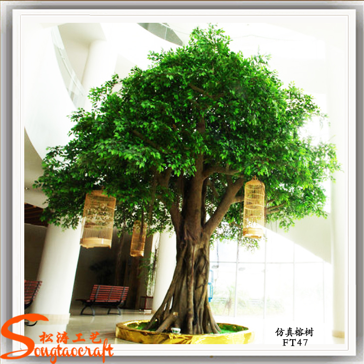 仿真樹(shù)為何如此逼真，用的材料是什么呢？