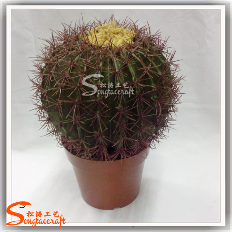 綠色仿真小植物盆景