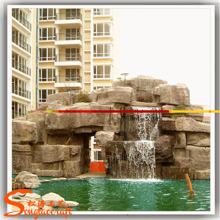 仿真假山制作全過程