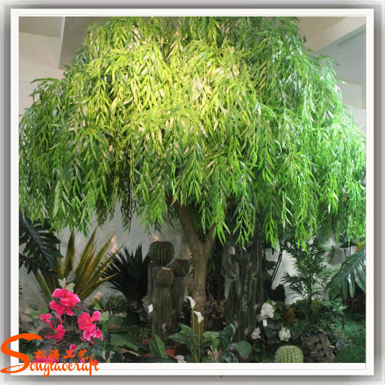 園林植物造景之仿真柳樹(shù)