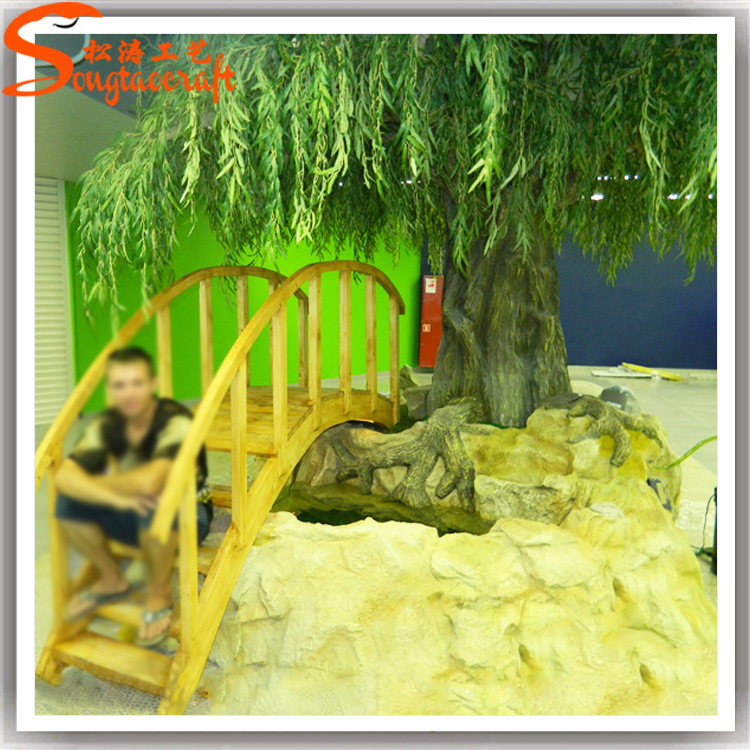 園林植物造景之仿真柳樹(shù)