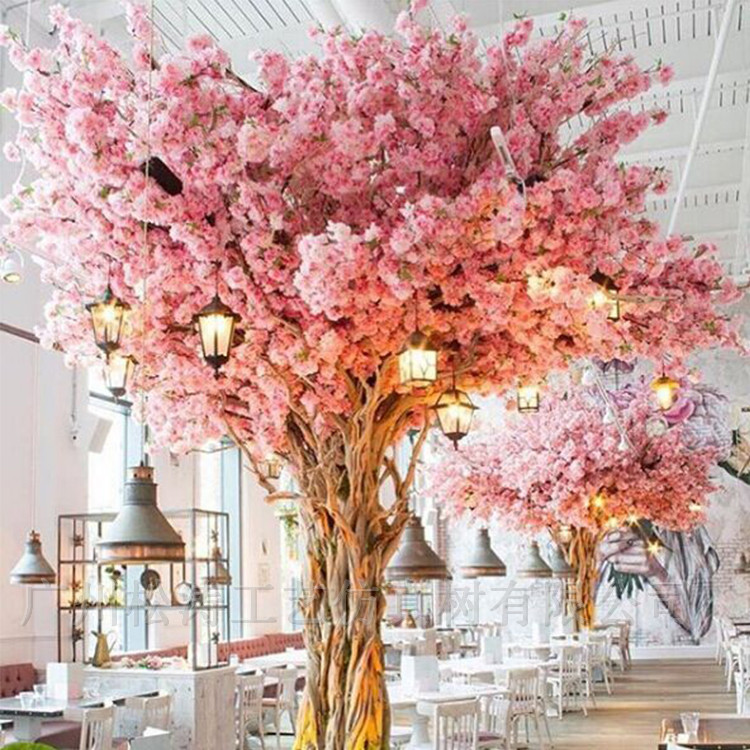 門(mén)店內(nèi)裝飾這樣的仿真樹(shù)，確是不錯(cuò)的選擇