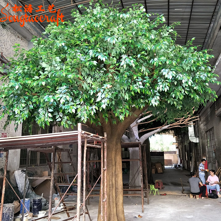 仿真榕樹的應(yīng)用和制造流程 仿真榕樹的應(yīng)用和制造流程
