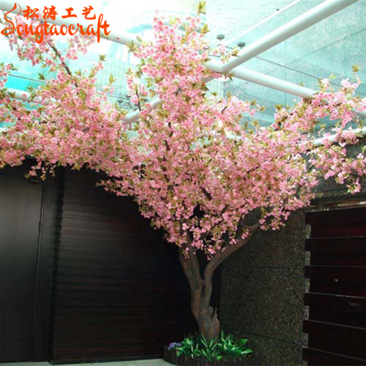 順德大良西餐廳仿真花樹工程 順德大良西餐廳仿真花樹工程