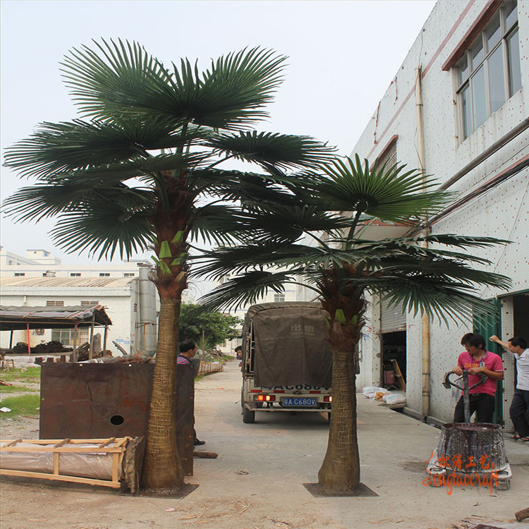  仿真蒲葵樹的擺放有什么講究呢？