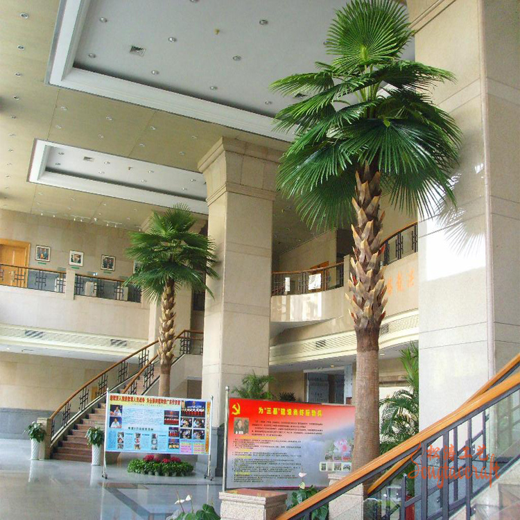  仿真蒲葵樹的擺放有什么講究呢？